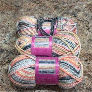 Multicolor Yarn Skeins